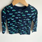 Vehicles Navy Long Sleeve Top / 18-24m
