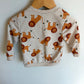 H&M Tan Lion Crewneck / 12-18m