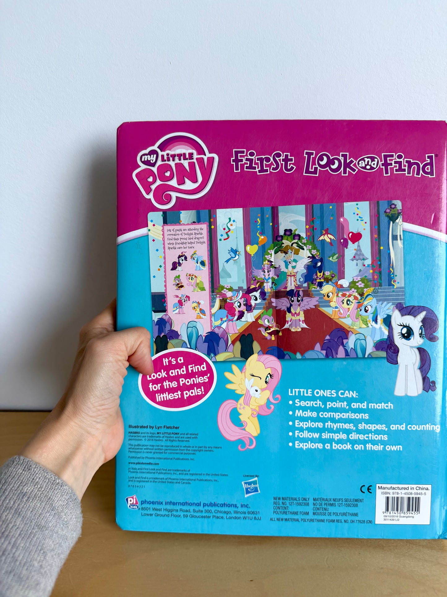 Look and Find My Little Pony Book / 2-5 years (No Shipping)