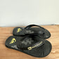 Quicksilver Black Sandals / Size 11-12 Little Kid