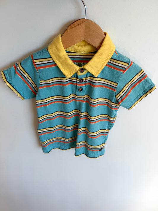 Hatley Collared T-shirt / 18-24m