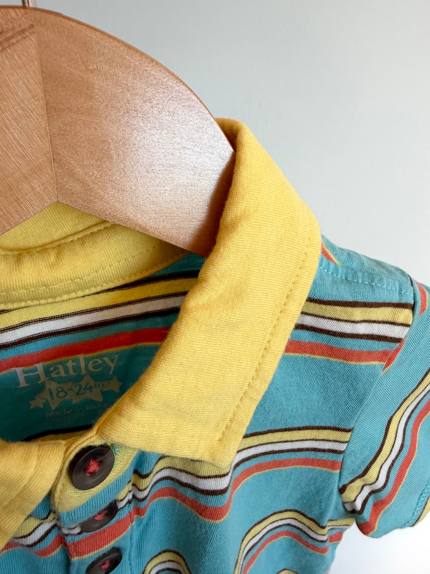 Hatley Collared T-shirt / 18-24m