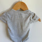 DKNY Grey Bodysuit / 3-6m