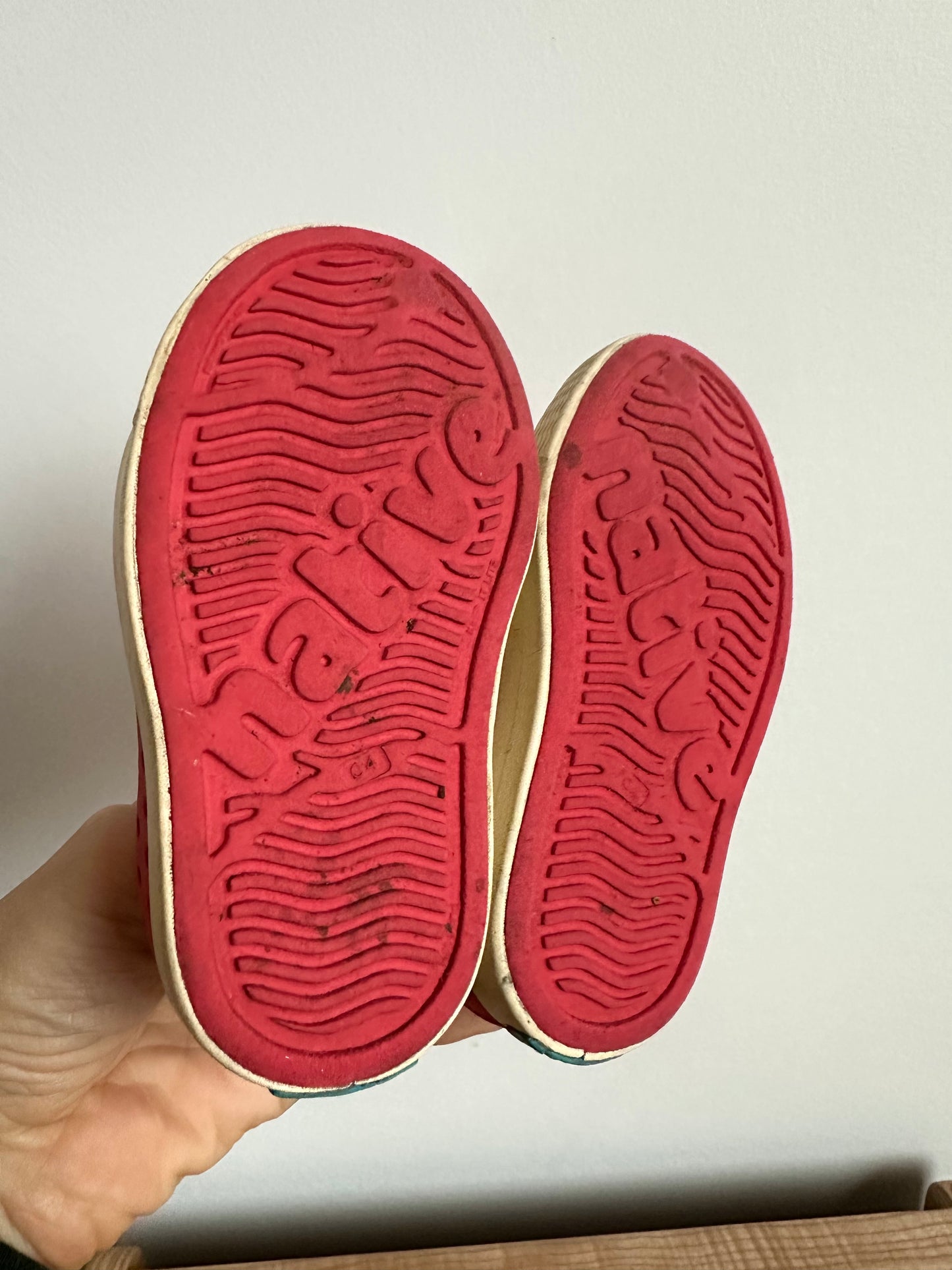 Native Red Shoes / Size 4 Toddler