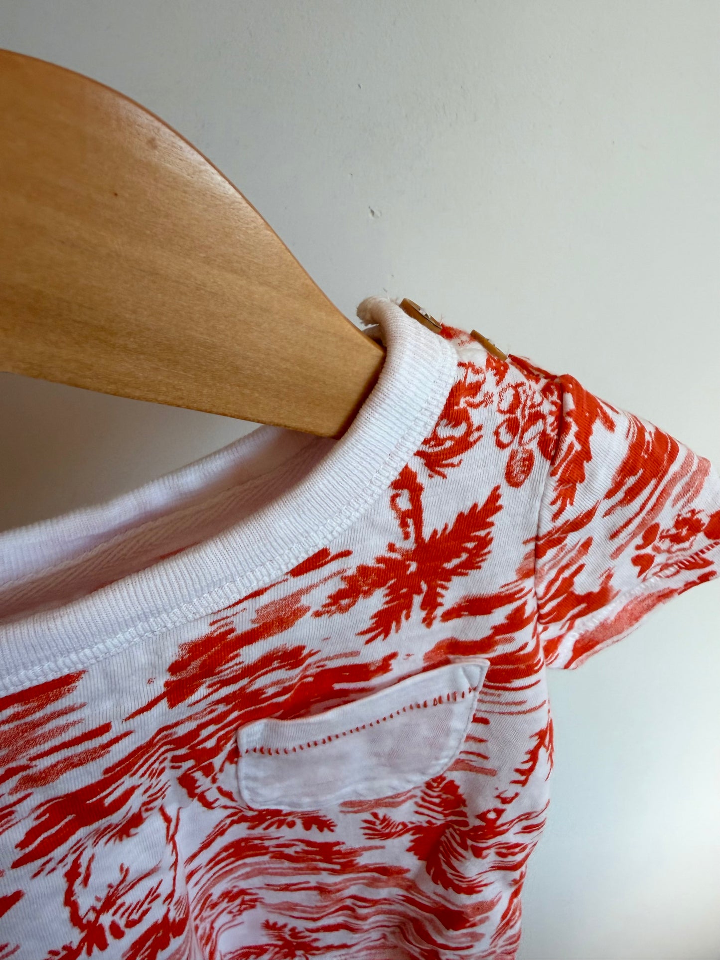 Red Palm Tree T-shirt / 18-24m