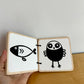 Lovevery Wooden Contrast Book (0-12 weeks)