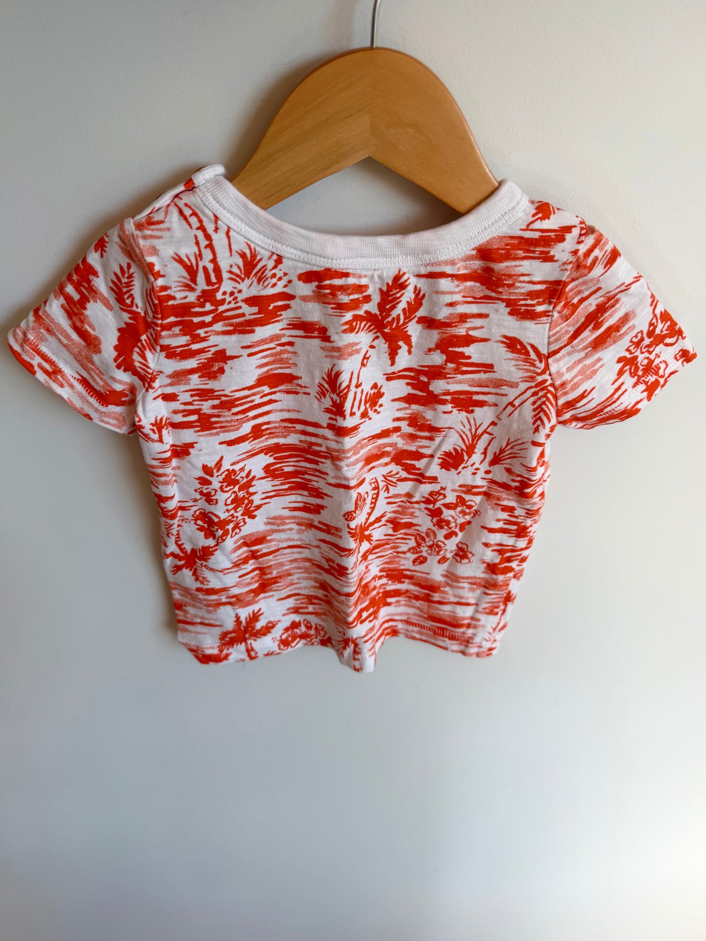 Red Palm Tree T-shirt / 18-24m