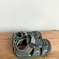 Grey and Blue Sandals / Size 5 Toddler
