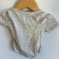 Grey DKNY Bodysuit / 3-6m