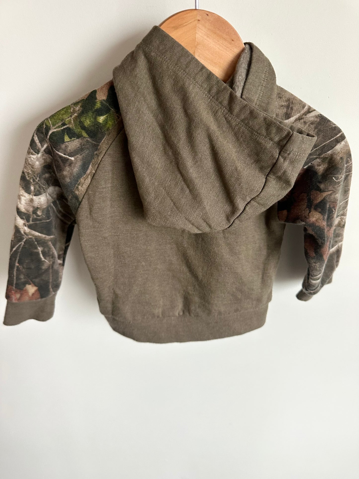 Camo Zip Hoodie / 12m