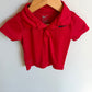 Red Nike Dri-Fit Collared T-Shirt / 12m