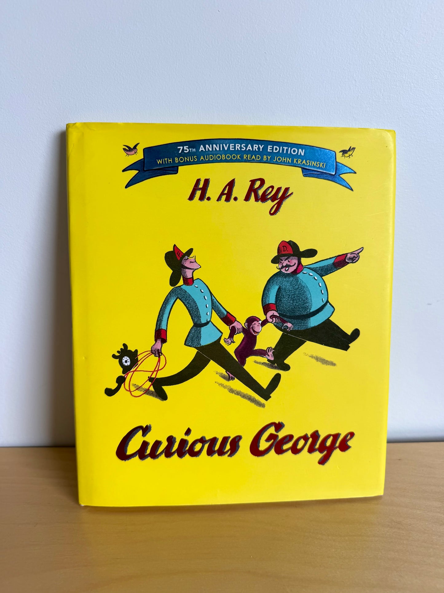 Curious George 75th Anniversary Addition Hardcover Book / 4-8 years