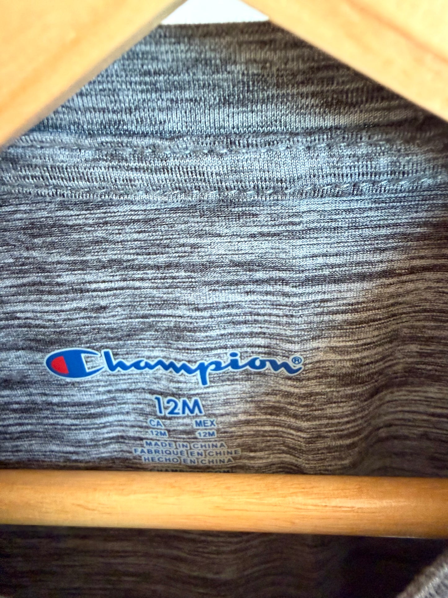 Grey Champion Activewear T-Shirt / 12m