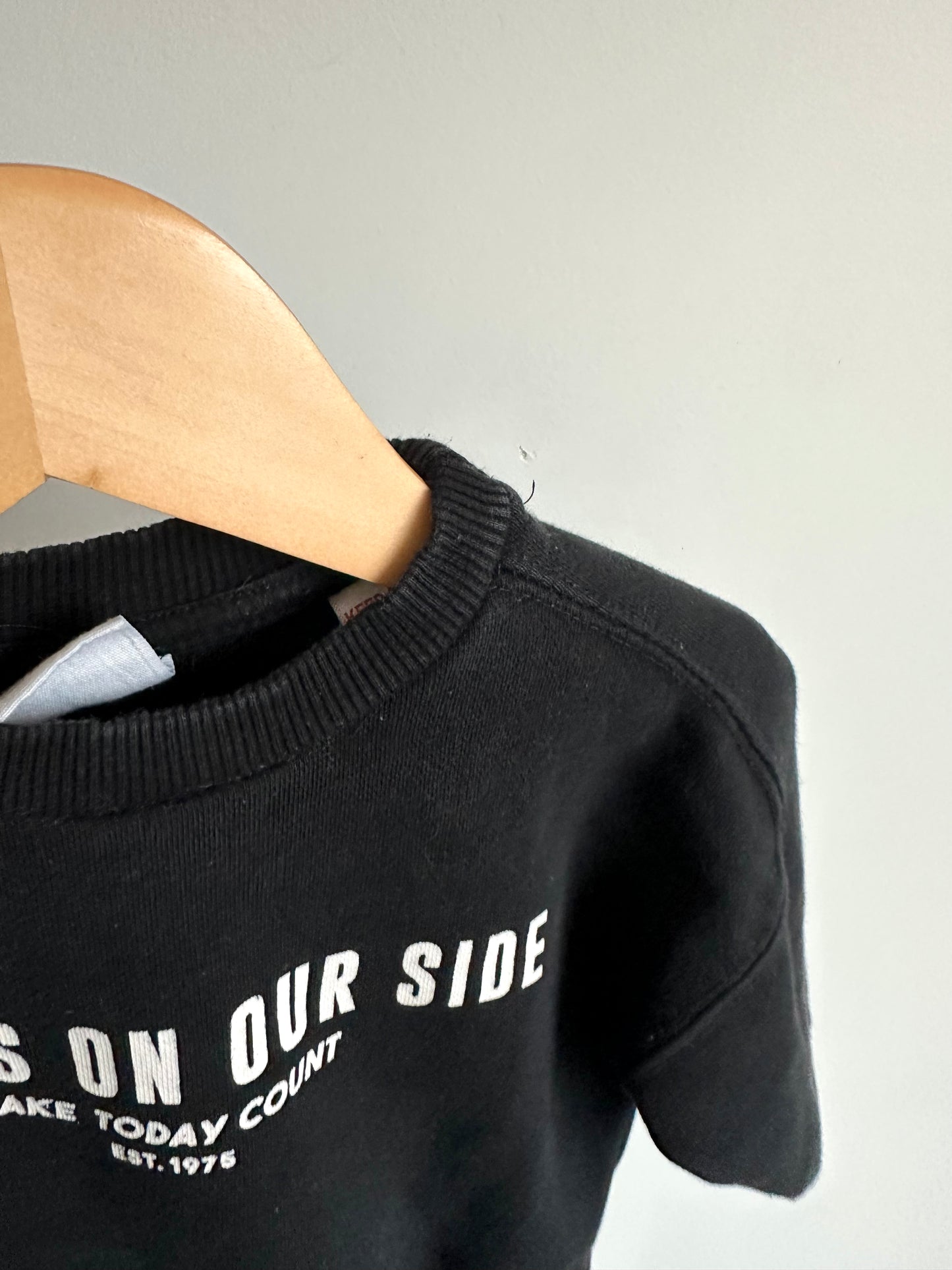 Zara Make Today Count Crewneck / 9-12m