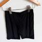 Soft Black Biker Shorts  / 8-10 years