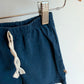 Jax + Lennon Blue Bamboo Shorts / 12-18m