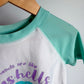 Seashells Swim Shirt / 10-12 years