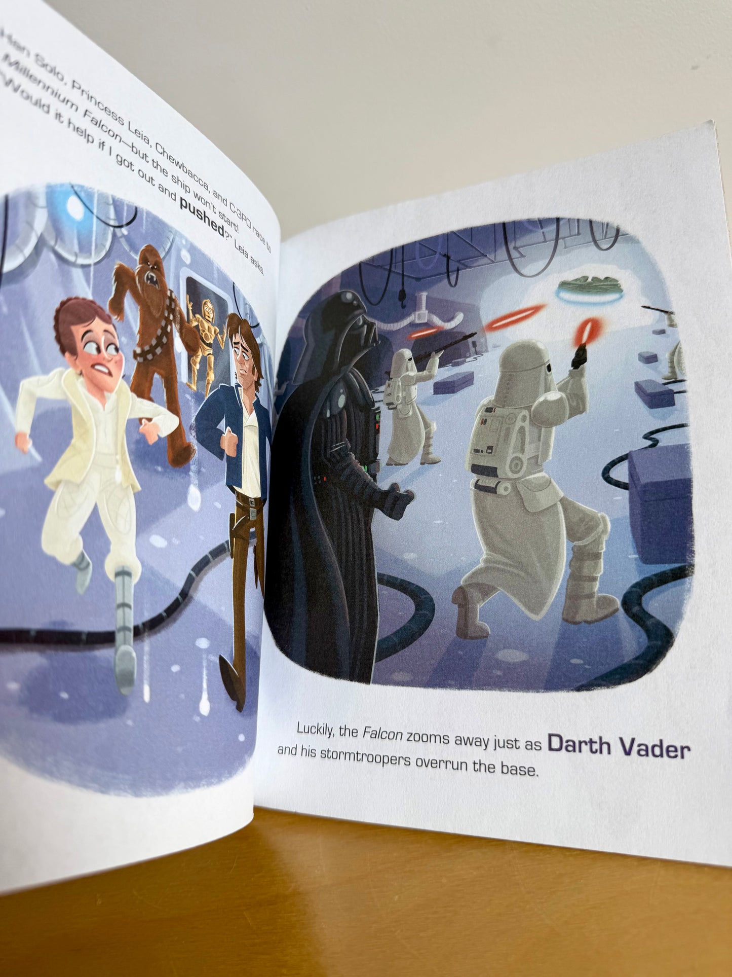 Star Wars - The Empire Strikes Back Hardcover Book / 3-6 years