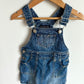 Denim Overall Dress / 18m