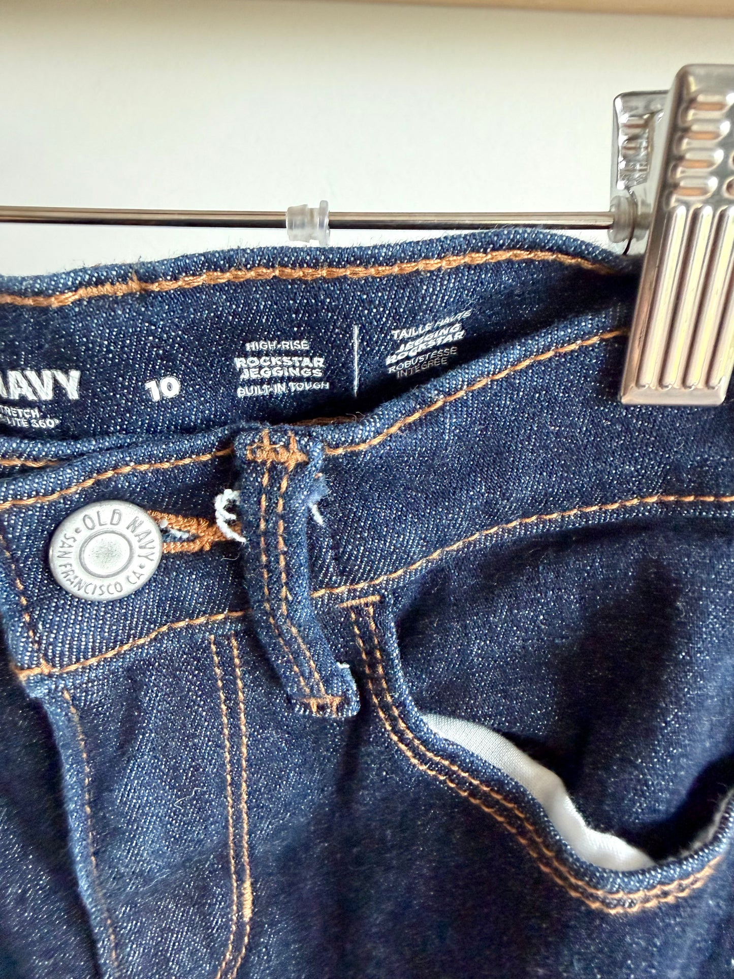 High Rise Rockstar Jeggings / 10 years