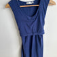 Momzelle Blue Nursing Dress / M