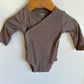 Brown Wrap Bodysuit / 3m