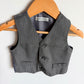 Grey Pin Striped Formal Vest / 18m