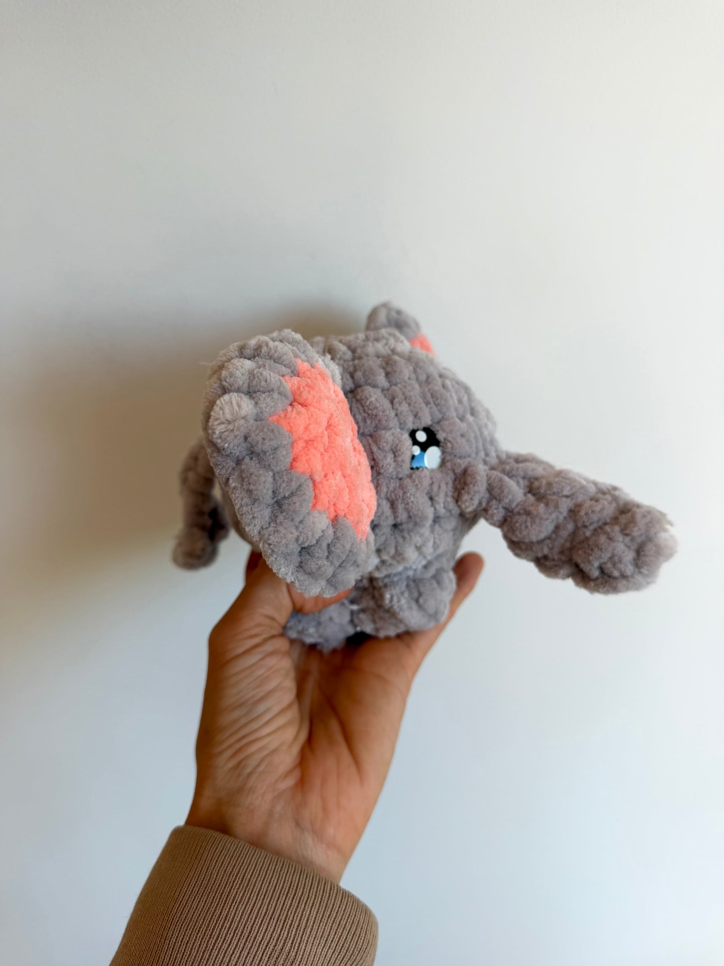 Crochet Elephant  3+