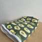 Copper Pearl Avocado Burp Cloth