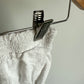 White Eyelet Bubble Shorts / 18m