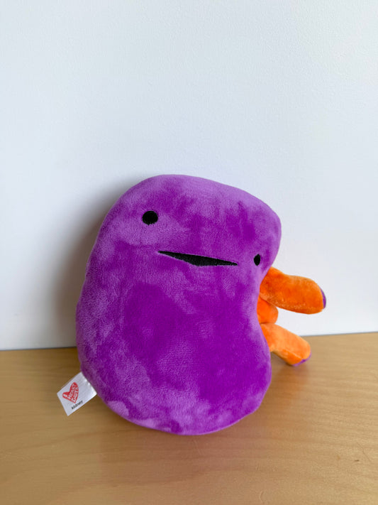 Purple Kidney Stuffed Toy (No Shipping)