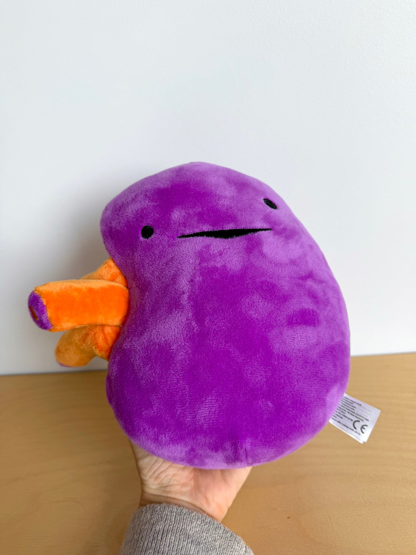 Purple Kidney Stuffed Toy (No Shipping)