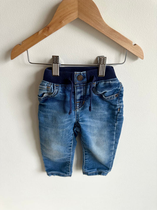 Gap Jeans with Stretchy Band / 6-12m