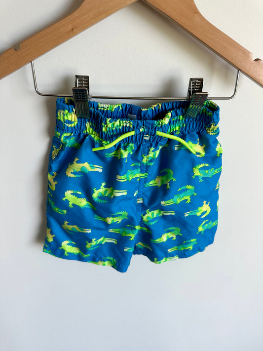 Alligator Swim Shorts / 18-24m