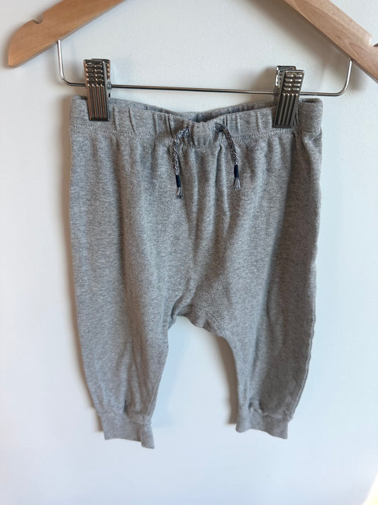 Grey Drop Crotch Pants / 18-24m