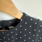 Black Polka Dot Dress / 3T