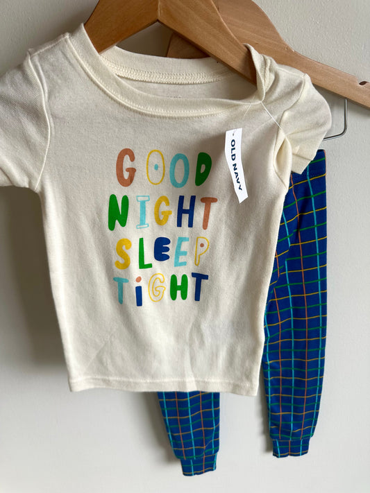 Good Night Sleep Tight Pj Set (With Tags) / 2T