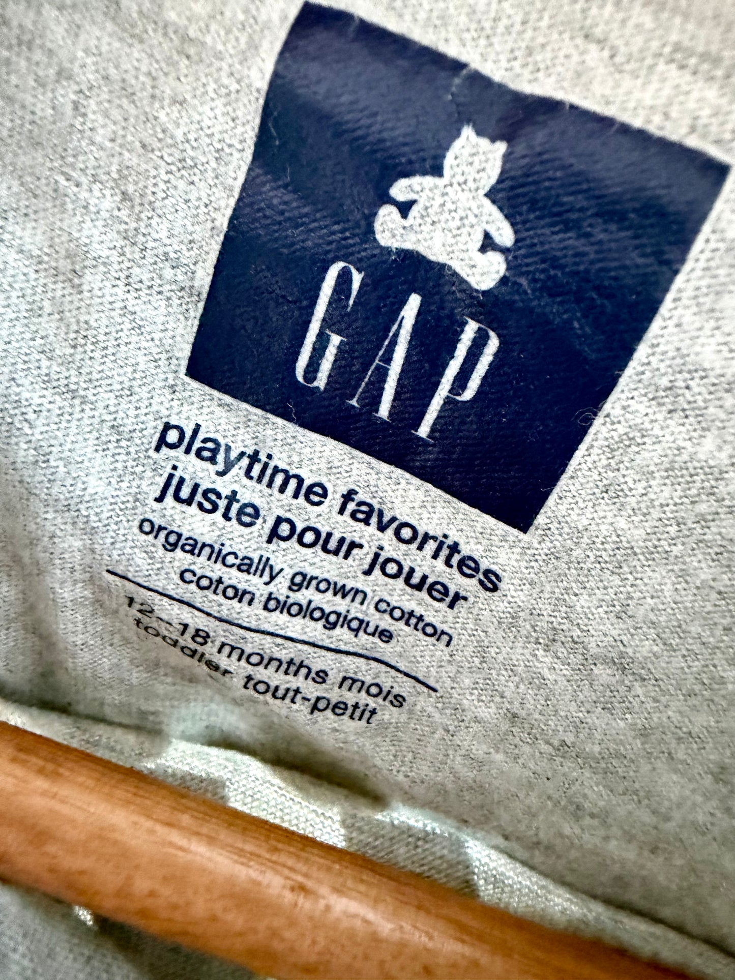 Gap Play Time Organic Cotton T-shirt / 12-18m