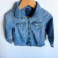 Gap Denim Like Button Up Top / 2-3T