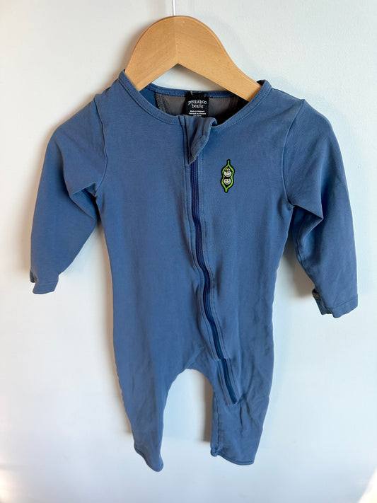 Peekaboo Beans Blue Sleeper (PLAY) / 18-24m