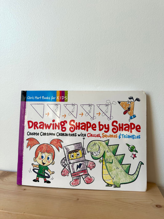 Drawing Shape by Shape Book / 4-10 years (No Shipping)