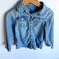 Gap Long Sleeve Denim Like Top / 4T