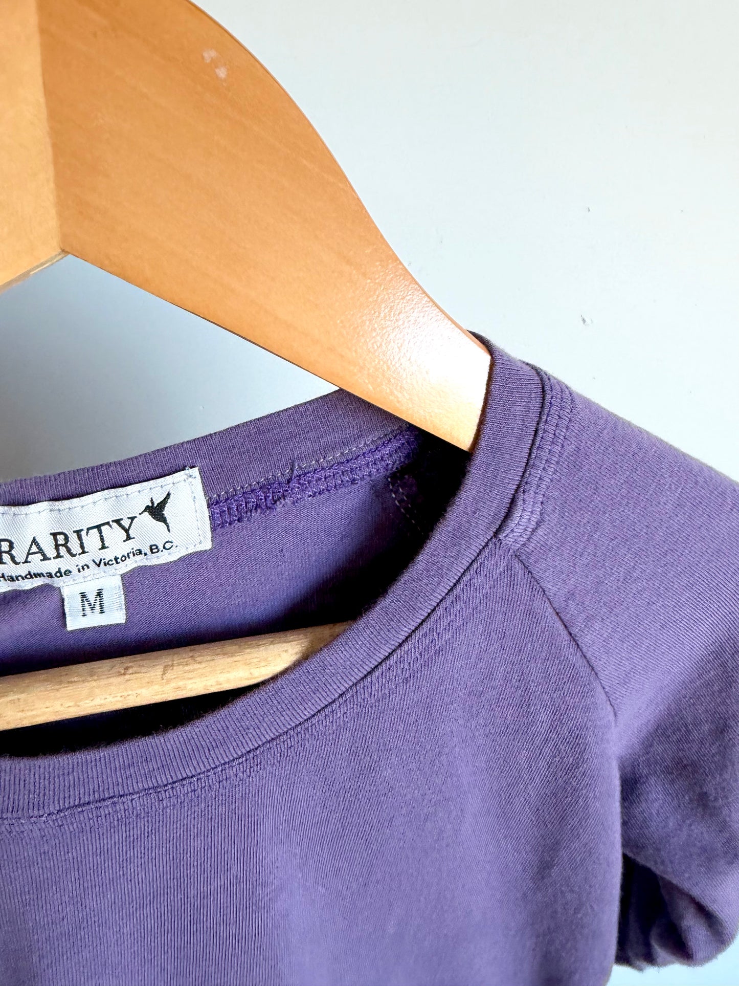 Handmade Purple Long Sleeve Top / 3-4T