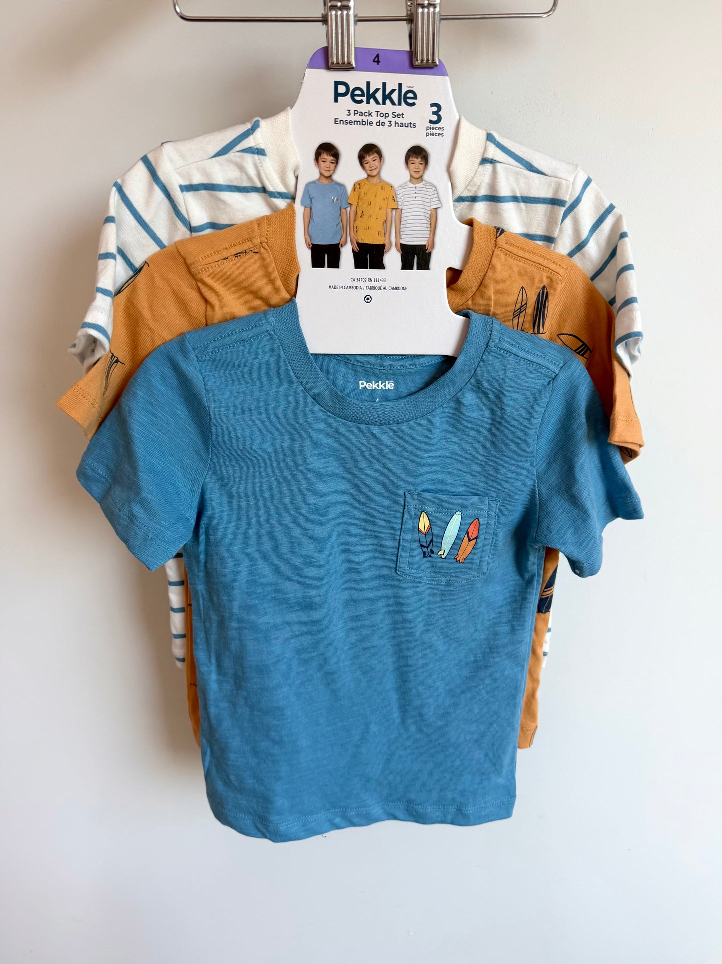 Three Surf T-Shirts (With tags) / 3T