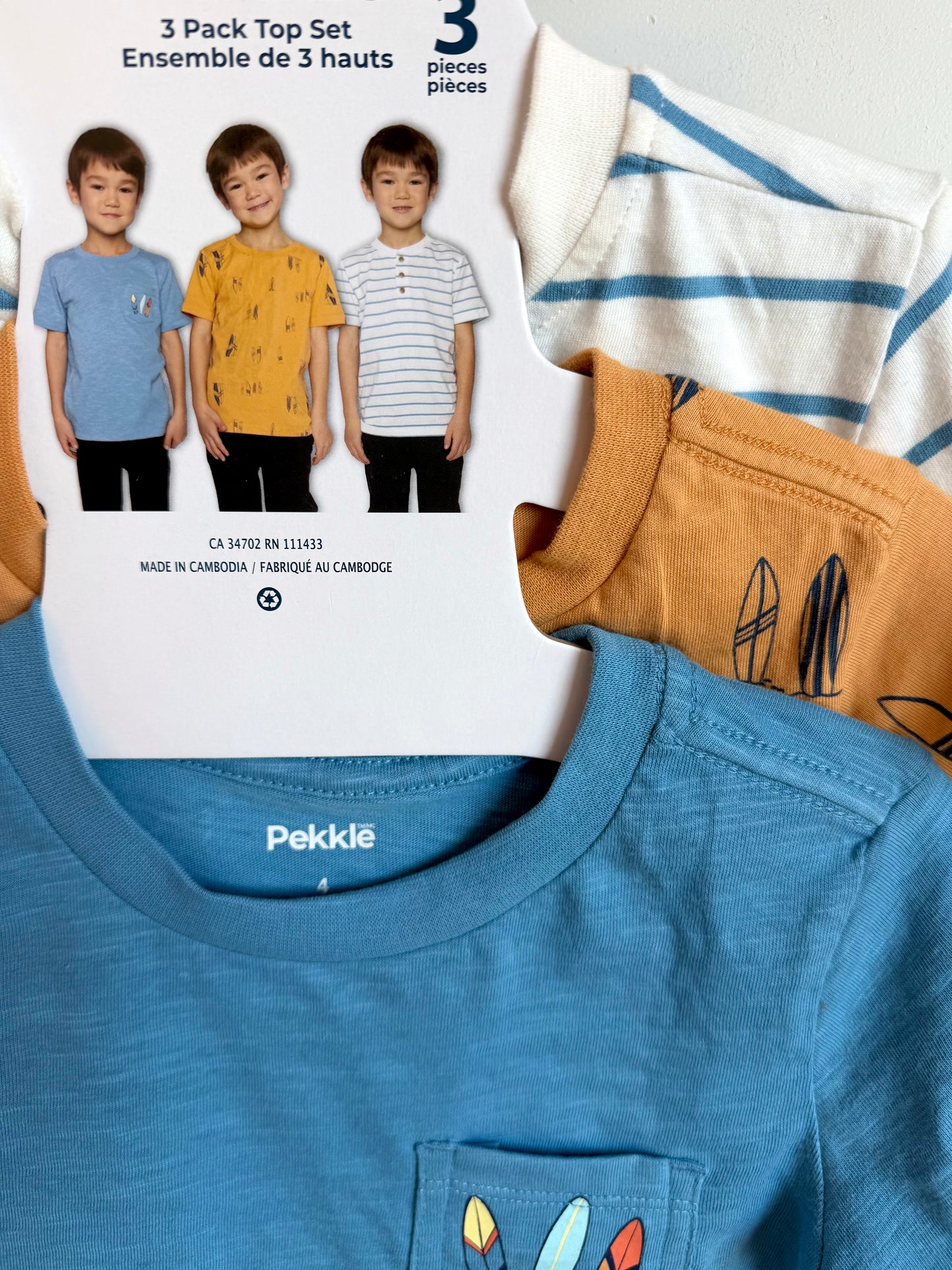 Three Surf T-Shirts (With tags) / 3T