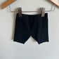 Black Biker Shorts Lace Trim / 6-12m