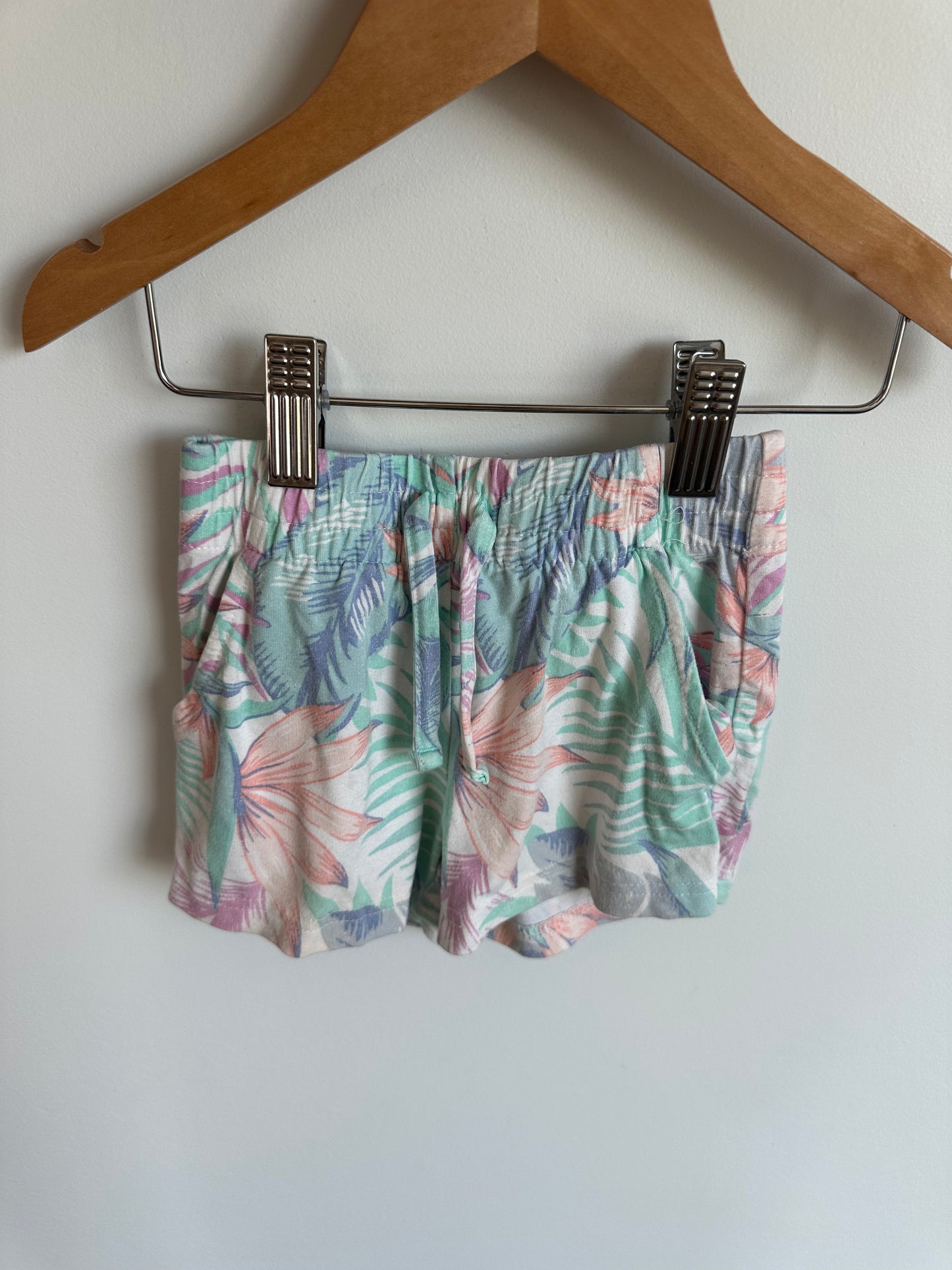 Tropical Drawstring Shorts / 2T