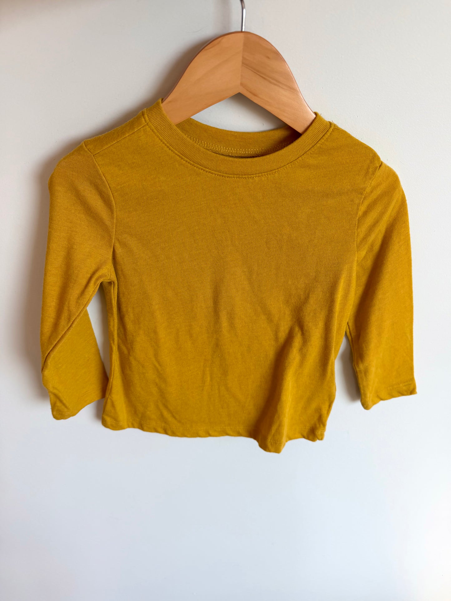 Mustard Long Sleeve Top / 2T