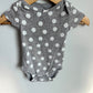 Grey Polka Dot Bodysuit / 3m