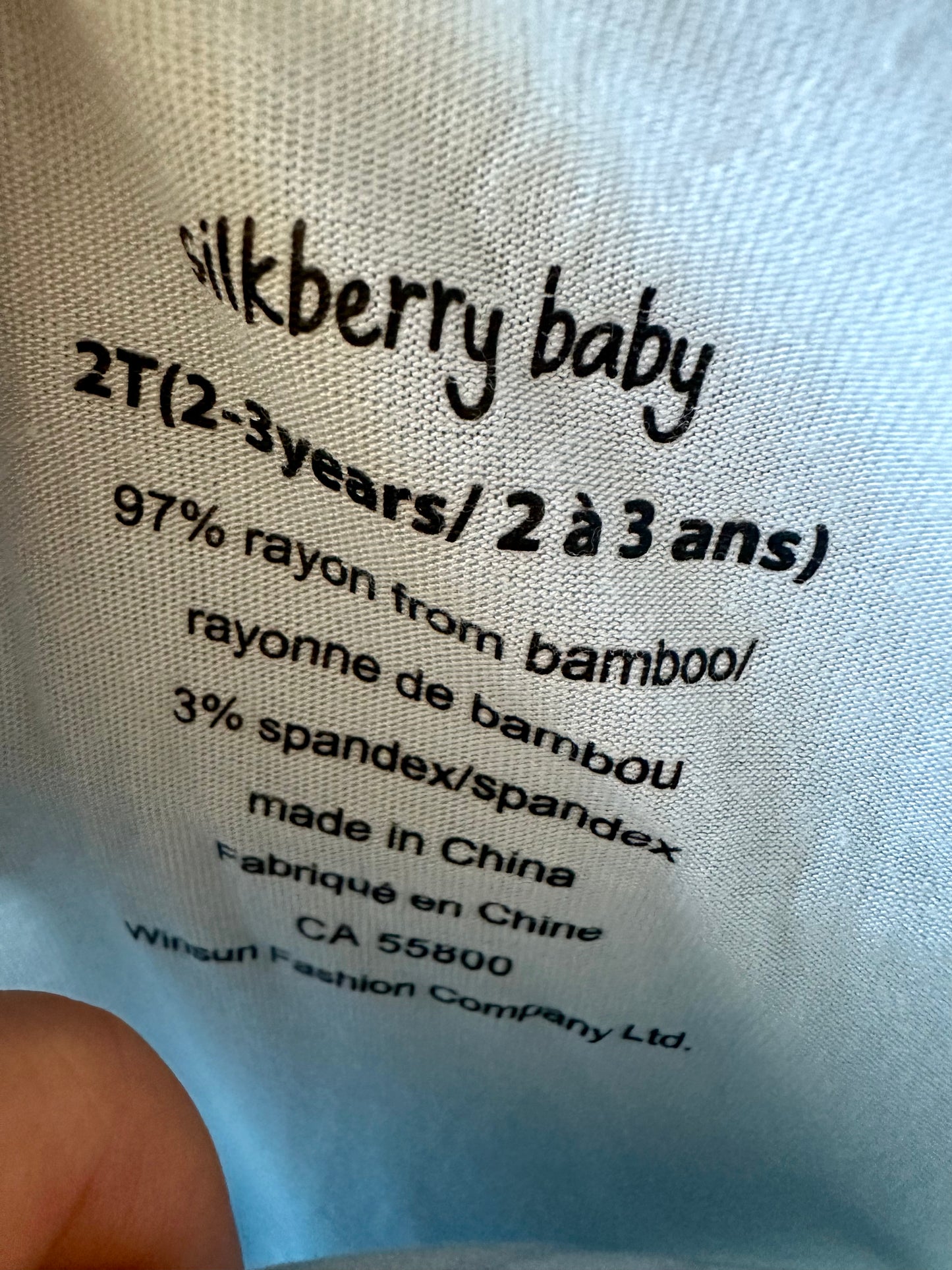 Blue Bamboo Lightening Top (PLAY) / 12-18m